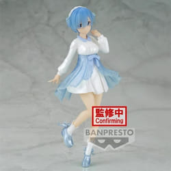 Figurine - BANDAI - RE:Zero - Rem - 20cm - Détails soignés - Couleurs vives