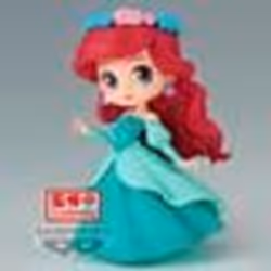Figurine - Banpresto - Q Posket - Disney - Ariel Flower Style - Démontable en 3 parties