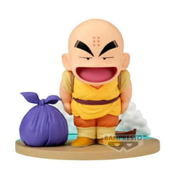 Figurine - BANPRESTO - Krillin History Box - Noir - Posture dynamique - Matériaux durables