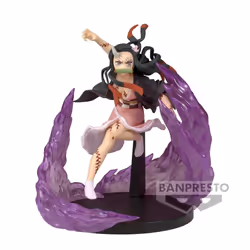 Banpresto DEMON SALYER - Nezuko Kamado - Figurine Vibration Stars 13cm, 6 an(s), Multicolore