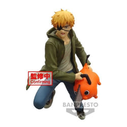 Figurine - Chainsaw Man - Denji & Pochita - 14cm - PVC - Vibration Stars
