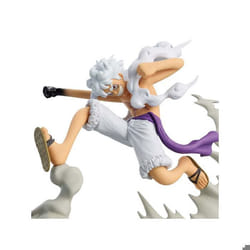 Figurine - Educa Borras - Senkozekkei Monkey D Luffy Gears5 - Blanc - Fonction spéciale - Intérieur