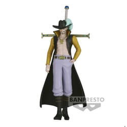 Figurine - BANPRESTO - Dracule Mihawk - 16 cm - Multicolore - Licence officielle One Piece