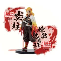 Figurine - BANPRESTO - BP89827P - Rengoku Kyojuro - 17 cm - Multicolore - Licence Slayer