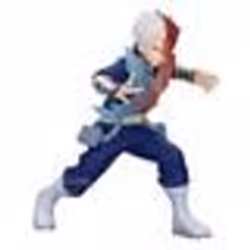 Figurine daction - BANPRESTO - Shoto Todoroki II - 14 cm - PVC - Multicolore