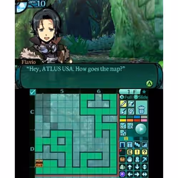 Atlus Etrian Odyssey 2 Untold : The Fafnir Knight, Nintendo 3DS, T (Teen), Support physique