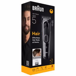 Braun HC5510 tondeuse à cheveux Noir 9 Hybrides nickel-métal (NiMH)