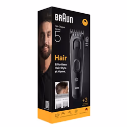 Braun HC5530 tondeuse à cheveux Noir 17 Hybrides nickel-métal (NiMH)