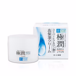 Rohto Gokujun Hydrating Cream, Crèmes de jour et de nuit, Visage, Hydratant, 50 g, Pot, Acide hyaluronique