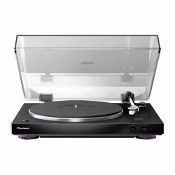 Pioneer PL-30-K, Tourne-disque entraîné par courroie, Automatique, Noir, 33 1/3,45 tr/min, Moteur CC, 60 dB