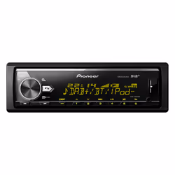 Pioneer MVH-X580DAB, Noir, 1 DIN, 4.0 canaux, 50 W, MOSFET, AAC, FLAC, MP3, WAV, WMA