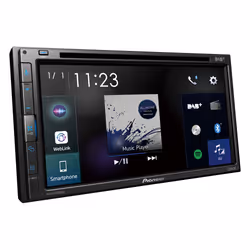 Pioneer AVH-Z5200DAB récepteur multimédia de voiture Noir Bluetooth