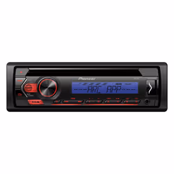 Pioneer DEH-S120UBB, Noir, 1 DIN, 200 W, 4.0 canaux, 50 W, CD, CD-R, CD-RW
