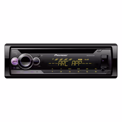 Pioneer DEH-S220UI, Noir, 1 DIN, 50 W, CD, MP3, WAV, WMA, LCD