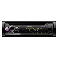 Pioneer DEH-S220UI récepteur multimédia de voiture Noir