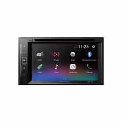 Pioneer AVH-A240DAB, Noir, 2 DIN, 200 W, CD, DVD, Android, iOS, AAC, FLAC, MP3, WAV, WMA