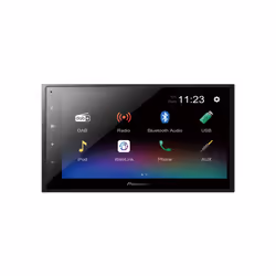 Pioneer DMH-A340DAB, Noir, 2 DIN, 200 W, 4.0 canaux, 50 W, Android, iOS