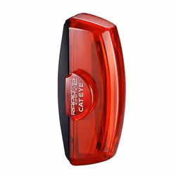 CatEye Rapid X2 KINETIC, Noir, Rouge, Rouge, Lithium Polymère (LiPo), 2 h, 74,4 mm, 30,5 mm