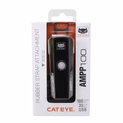 Éclairage avant Cateye Ampp 100