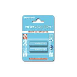 Panasonic - 2 batteries de téléphone Eneloop Lite aa ni-mh 1,2V 1000mAh