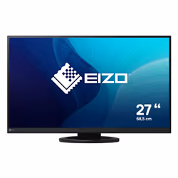 EIZO FlexScan EV2760-BK, 68,6 cm (27"), 2560 x 1440 pixels, Quad HD, LED, 5 ms, Noir