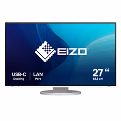 EIZO FlexScan EV2795-WT, 68,6 cm (27"), 2560 x 1440 pixels, Quad HD, LED, 5 ms, Blanc