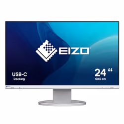EIZO FlexScan EV2480-WT, 60,5 cm (23.8"), 1920 x 1080 pixels, Full HD, LED, 5 ms, Blanc