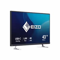 EIZO FlexScan EV4340X-BK LED display 108 cm (42.5") 4K Ultra HD Noir - Vue supplémentaire 8