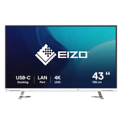 EIZO FlexScan EV4340X-WT LED display 42.5" 4K Ultra HD Blanc