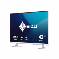 EIZO FlexScan EV4340X-WT LED display 42.5" 4K Ultra HD Blanc
