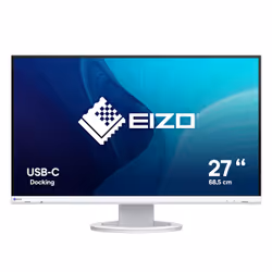 EIZO FlexScan EV2720S, 68,6 cm (27"), 2560 x 1440 pixels, Quad HD, LCD, 5 ms, Blanc