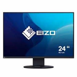 EIZO FlexScan EV2410R, 61,2 cm (24.1"), 1920 x 1200 pixels, WUXGA, LCD, 5 ms, Noir