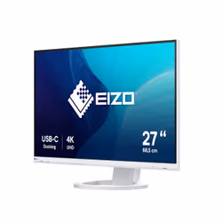 EIZO FlexScan EV2740S écran plat de PC 27" 4K Ultra HD LCD Blanc - Vue supplémentaire 2