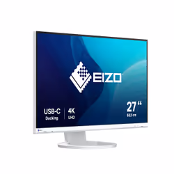 EIZO FlexScan EV2740S écran plat de PC 27" 4K Ultra HD LCD Blanc - Vue supplémentaire 8