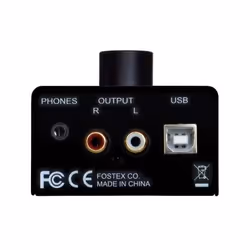 Fostex PC-100USB, Contrôle du volume rotatif, Noir, 66 x 70 x 44 mm, 190 g