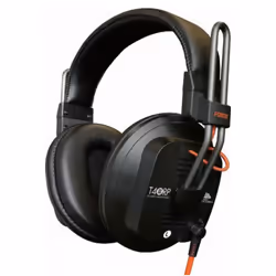 Fostex T40RPMK3, Avec fil, Stage/Studio, 20 - 35000 Hz, 315 g, Écouteurs, Noir, Orange