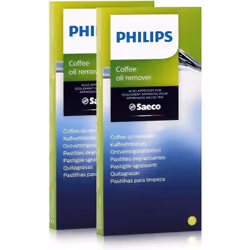 Philips Original CA6704/10 Pastilles Dégraissantes Spécial Machine Espresso Lot de 2 pack de 6 soit 12 pastilles. Préserve le ...