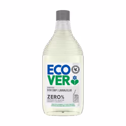 ECOVER - Lave-vaisselle zéro % liquide 450 ml