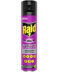 Raid 326809 insecticide et insectifuge 400 ml Spray Répulsif
