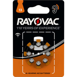 Rayovac 04606 745 418 pile domestique Batterie à usage unique 13 Zinc-Air