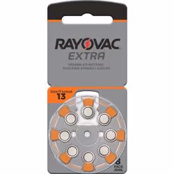 Rayovac 13 Extra 8-pack La Rayovac 13 Extra est l'une des piles auditives les plus populaires au monde. Cette pile se caracté ...