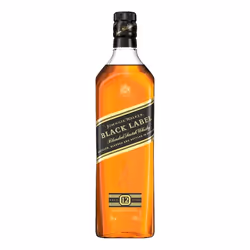 Johnnie Walker Black Label, 1 L, Blended, Écosse, Highland, 12 année(s), Bouteille en verre