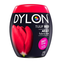 Dylon Module de Teinture pour Machine à Laver en Rouge Tulipe - Vêtements 350g