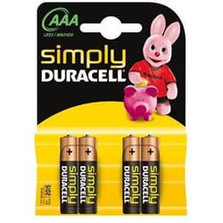 Duracell 002432 pile domestique Batterie à usage unique AAA Alcaline