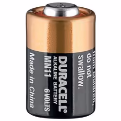 Duracell MN11, Batterie à usage unique, Alcaline, 6 V, 1 pièce(s), Noir, Orange, Cylindrique