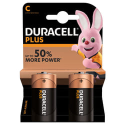 Duracell Plus C 2 pcs