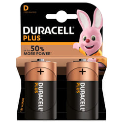 Duracell Plus D 2 pcs
