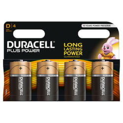 Duracell Plus Power Batterie à usage unique D Alcaline