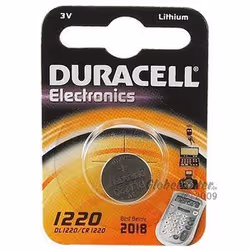 Duracell CR1220 3V, Batterie à usage unique, CR1220, Lithium, 3 V, 1 pièce(s), Pile bouton