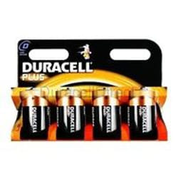Duracell Plus D Size 4 Pack Batterie à usage unique Alcaline
